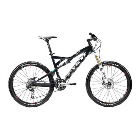 Yeti Cycles 575 User manual