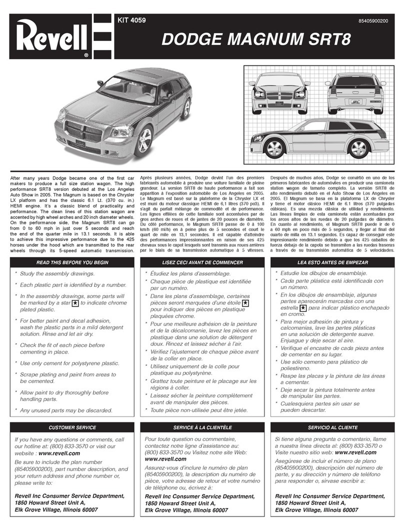 REVELL 4059 User manual
