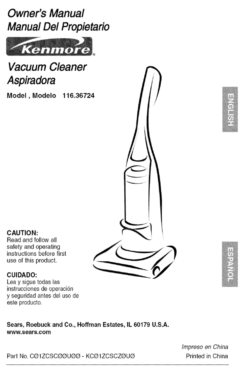 Kenmore 116.36724 User manual