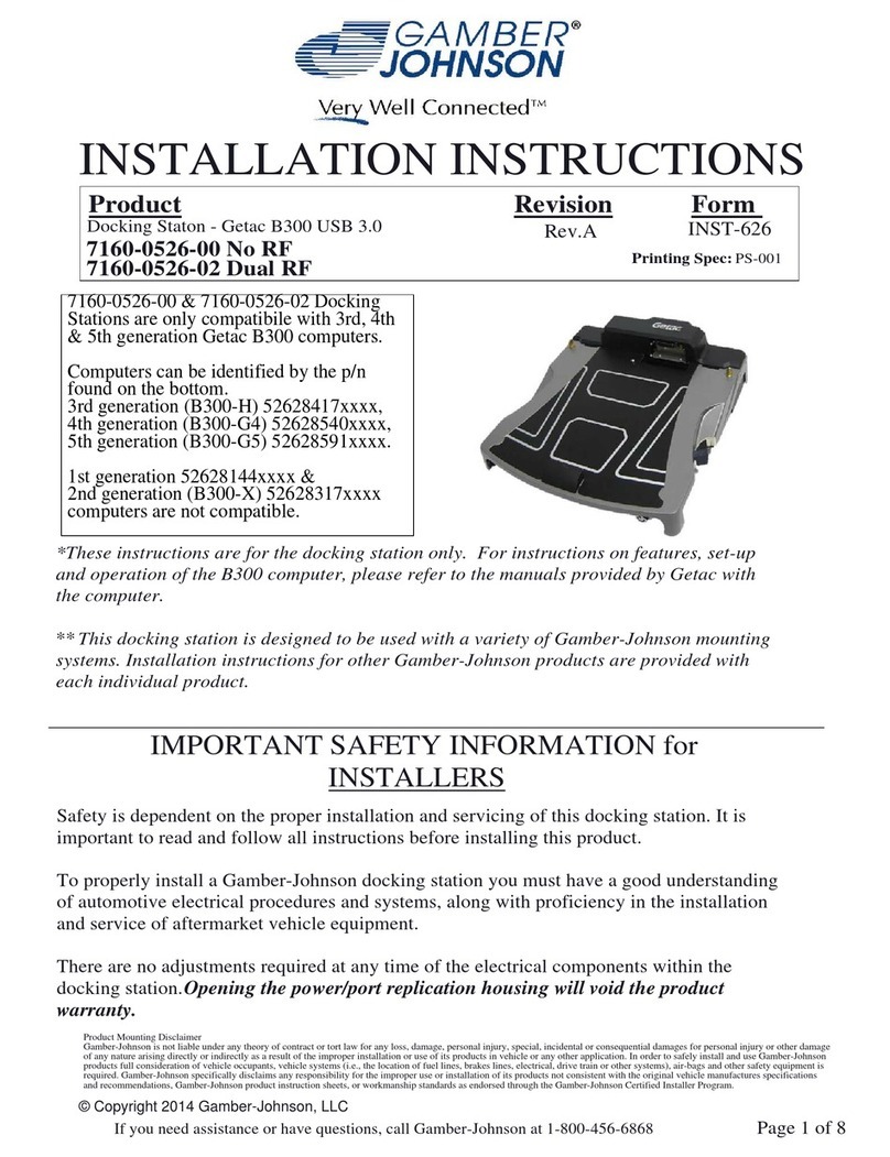 Getac B300 USB 3.0 installation instructions