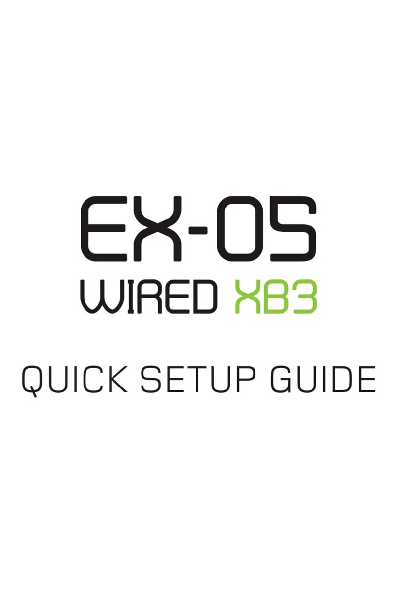 Gioteck EX-05 Military Style User manual