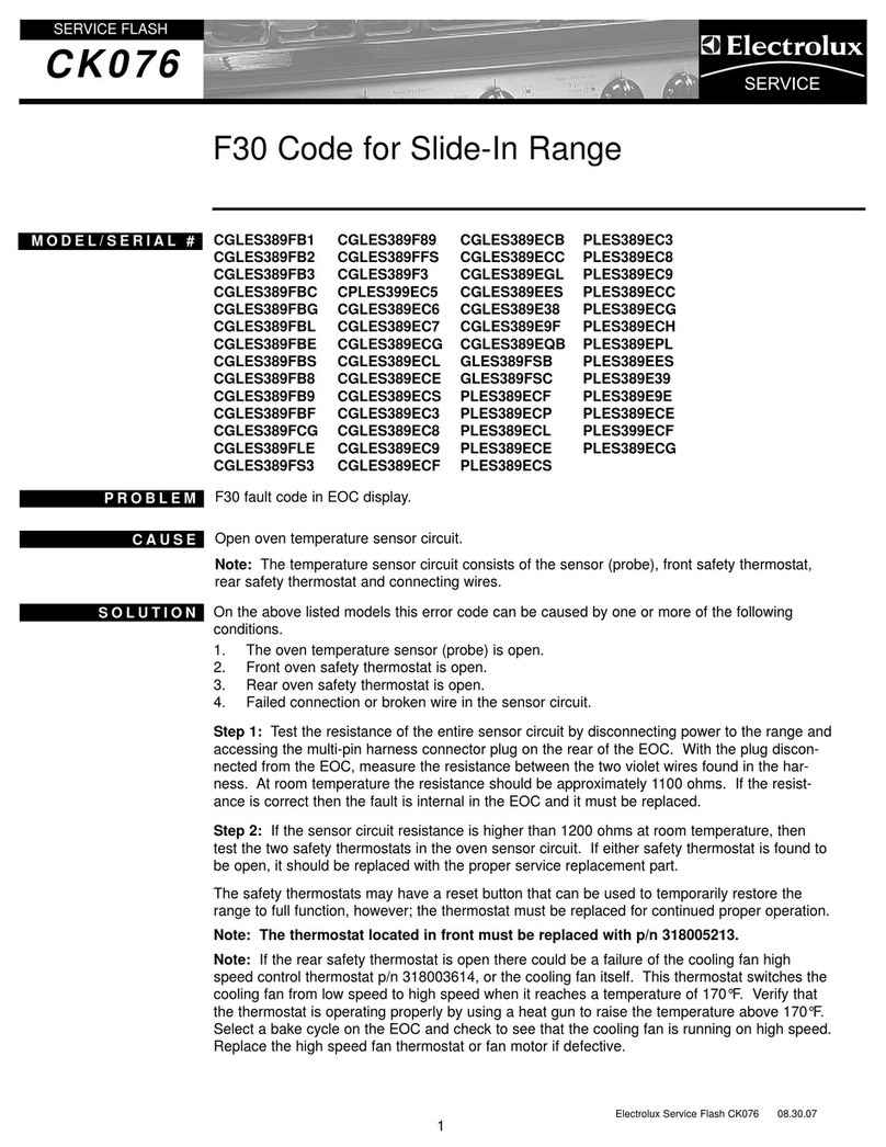 Electrolux PLES389ECG Assembly instructions