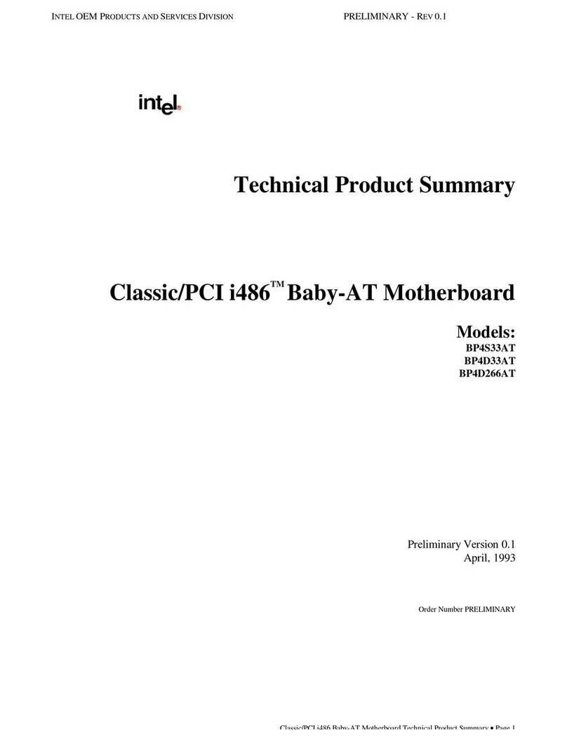 Intel BP4S33AT User manual