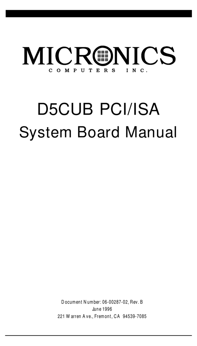 Micronics D5CUB ISA manual