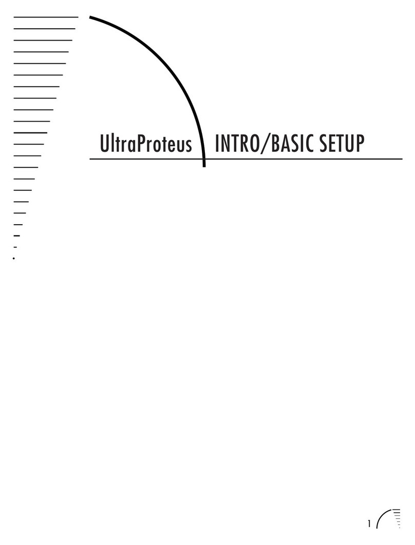 EMU Ultra Proteus User manual