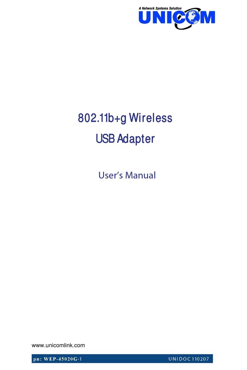 Uni-Com 802.11b+g Wireless user manual