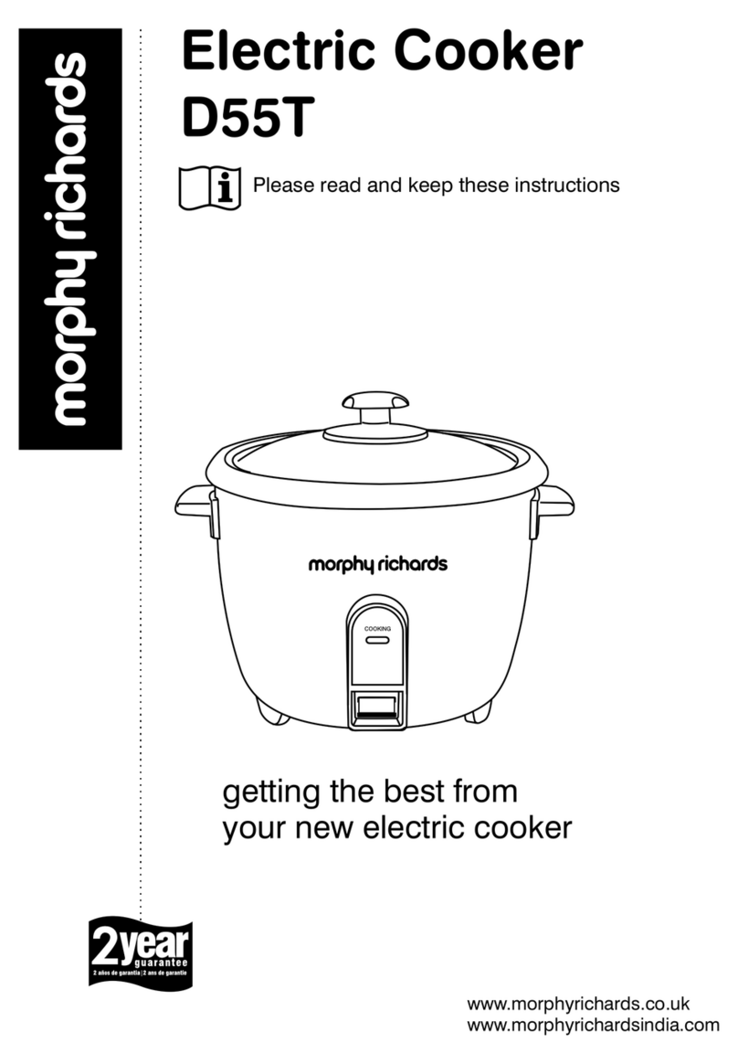 Morphy Richards D55T user manual