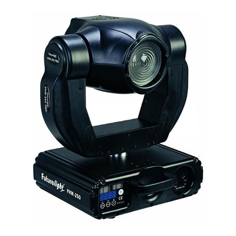 Future light PHW-250 Pro-Head-Wash User manual