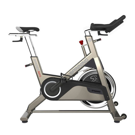 Spinning spinner AERO owner's manual