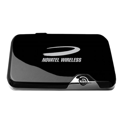 Novatel MiFi 3352 User manual