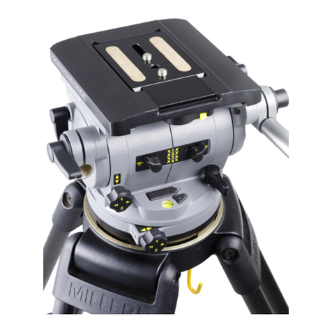 Miller DS-60 Fluid head Operator's manual