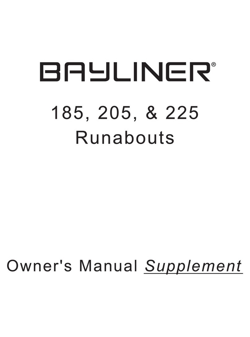 Bayliner 185 User manual