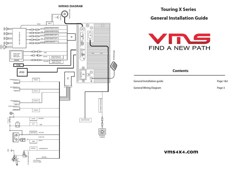 VMS Touring X Series installation guide