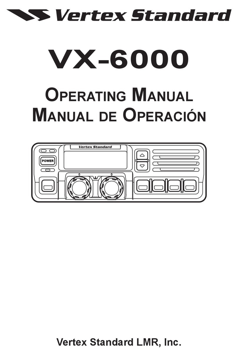 Vertex VX-6000 operating manual