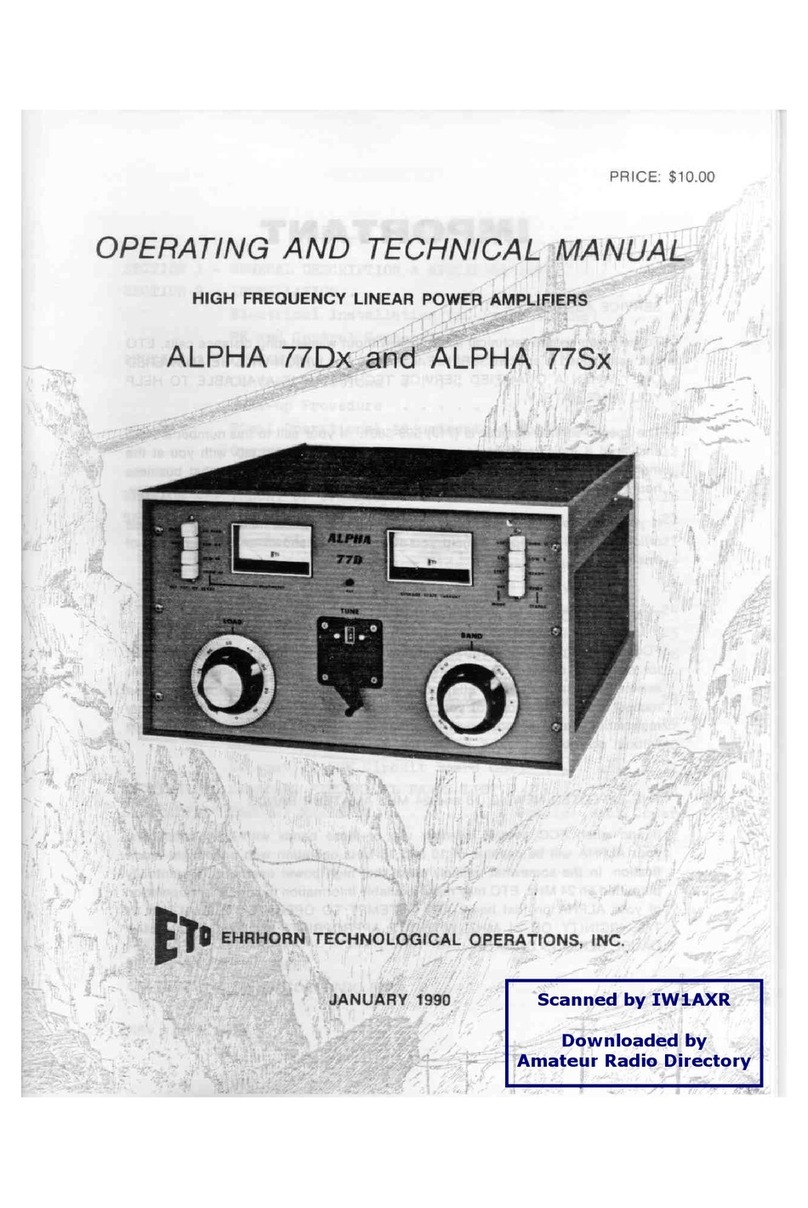 ETO Alpha 77Dx Operating and technical manual