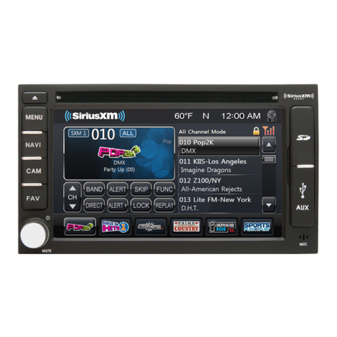 Sirius XM RAdio XSG2NA-X2S User manual Sirius XM RAdio XSG2NA-X2S User manual