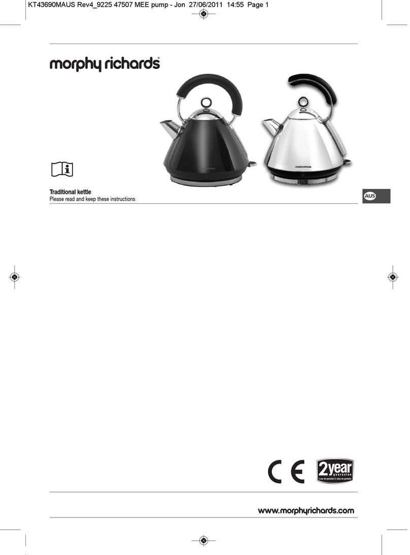 Morphy Richards KT43690 User manual