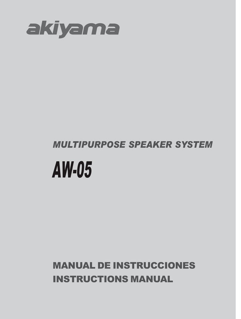 Akiyama AW-05 instruction manual