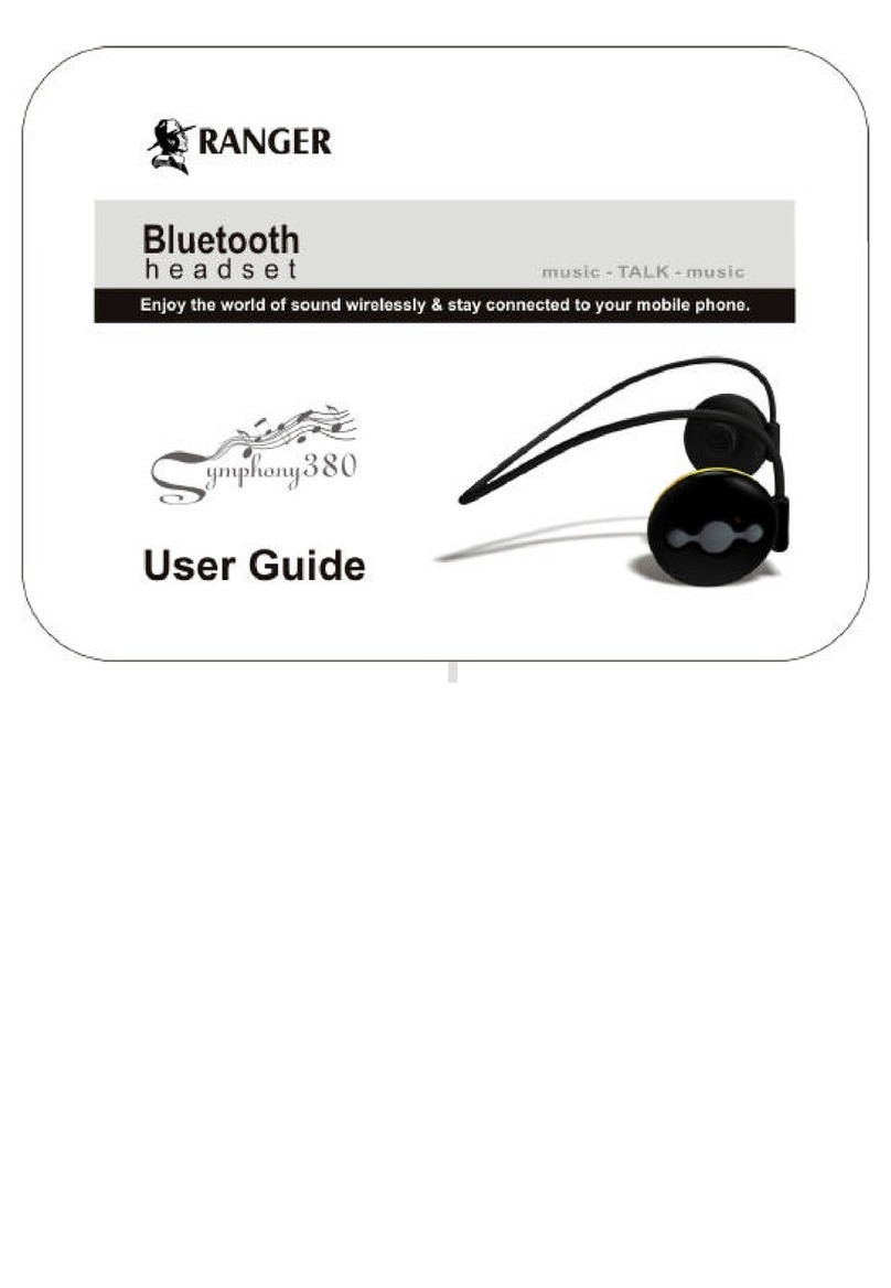 Ranger Symphone 380 user guide