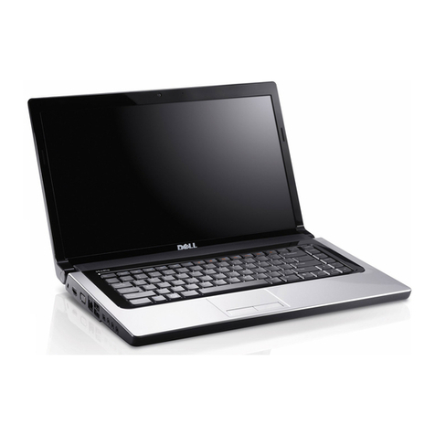Dell Studio PP39L Setup guide