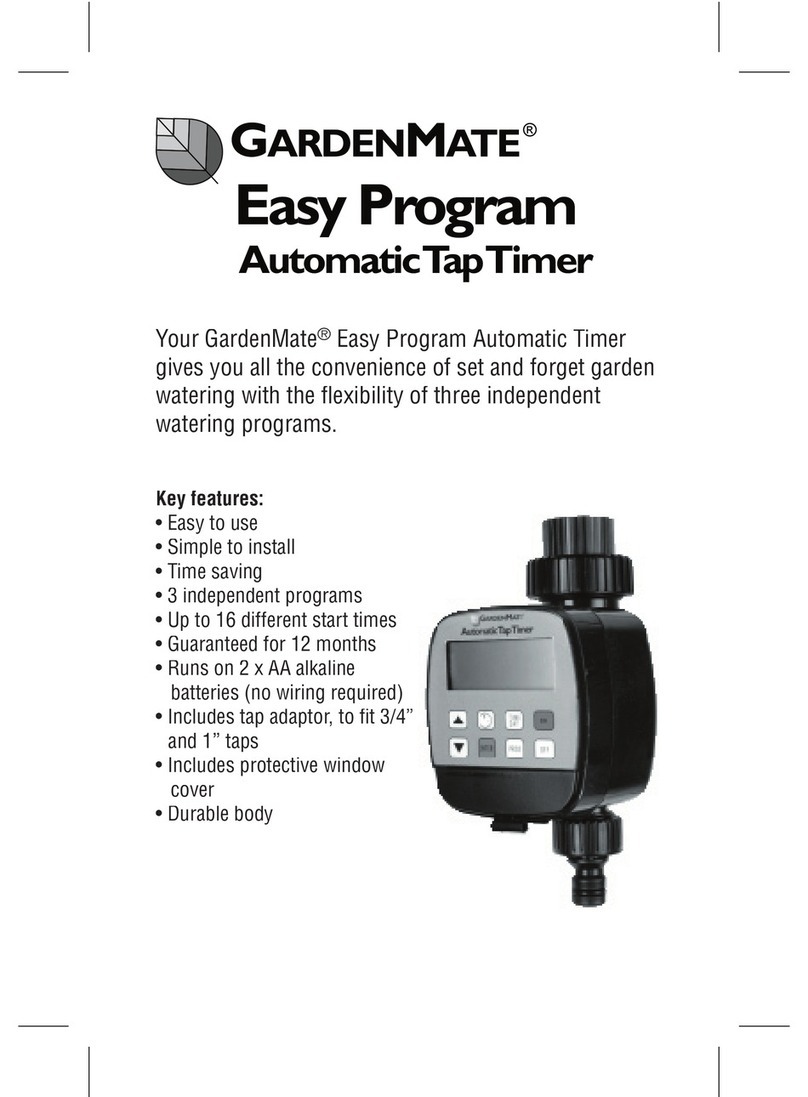 GardenMate Easy Program User manual