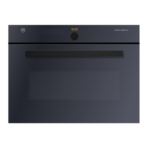 V-ZUG Miwell-Combi SL MWC-SL User manual V-ZUG Miwell-Combi SL MWC-SL User manual