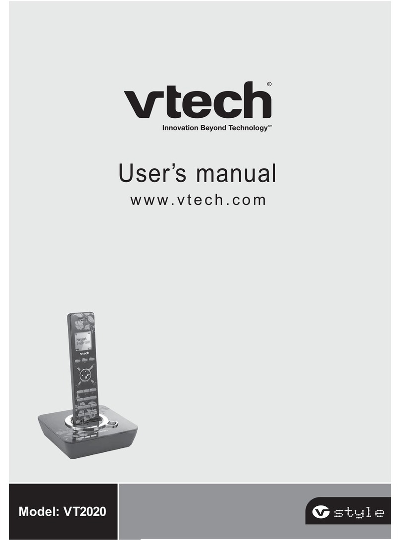 V-tech VT2020 User manual