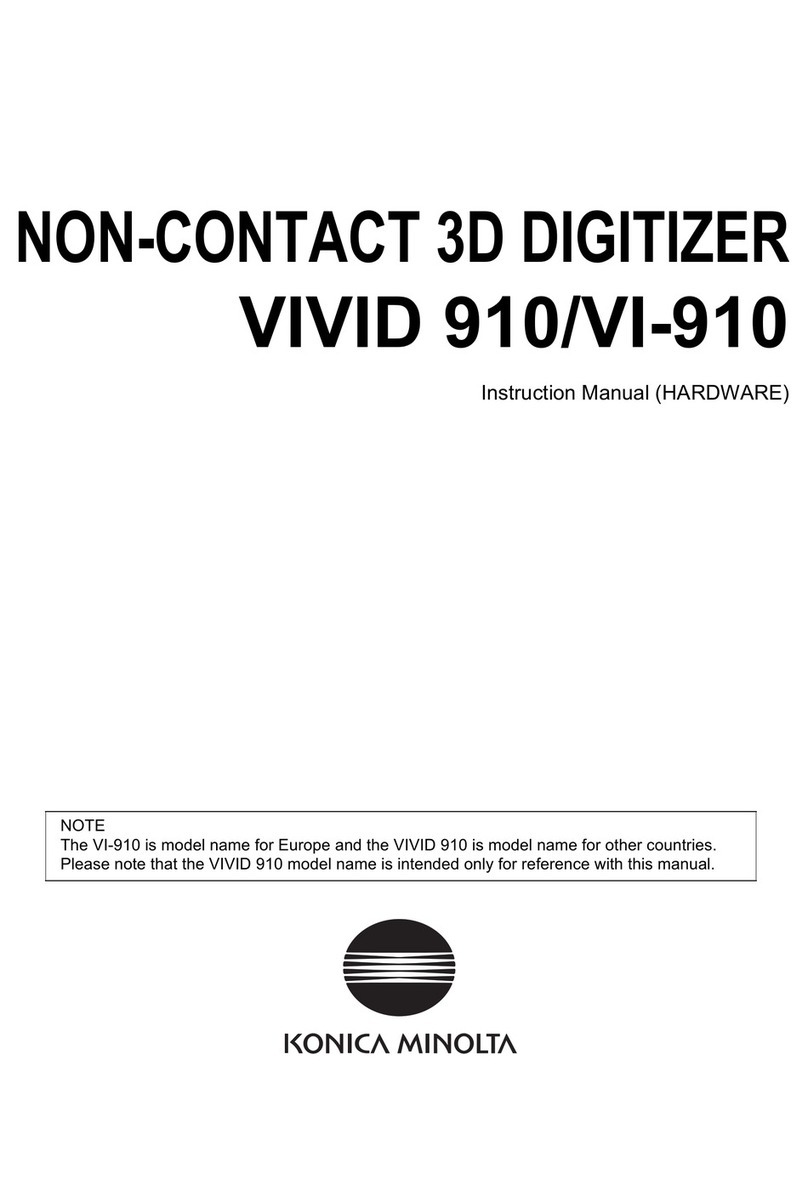 Konica Minolta Vivid 910 User manual