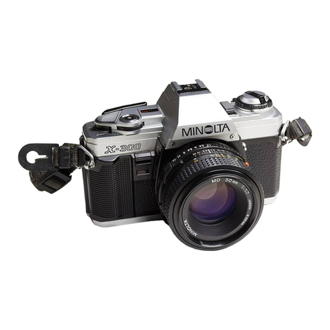 Minolta X-300 owner's manual