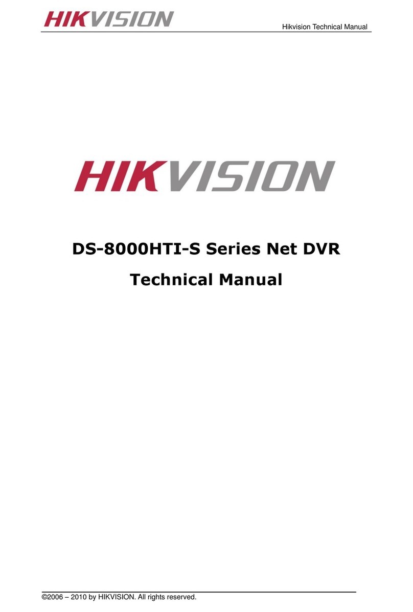 HIK VISION DS-8000HTI-S Series User manual