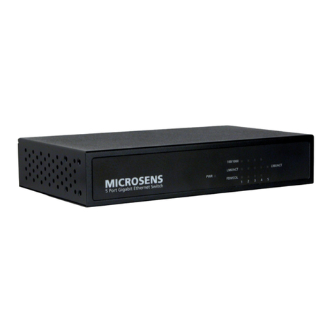 Microsens MS453510M User manual Microsens MS453510M User manual