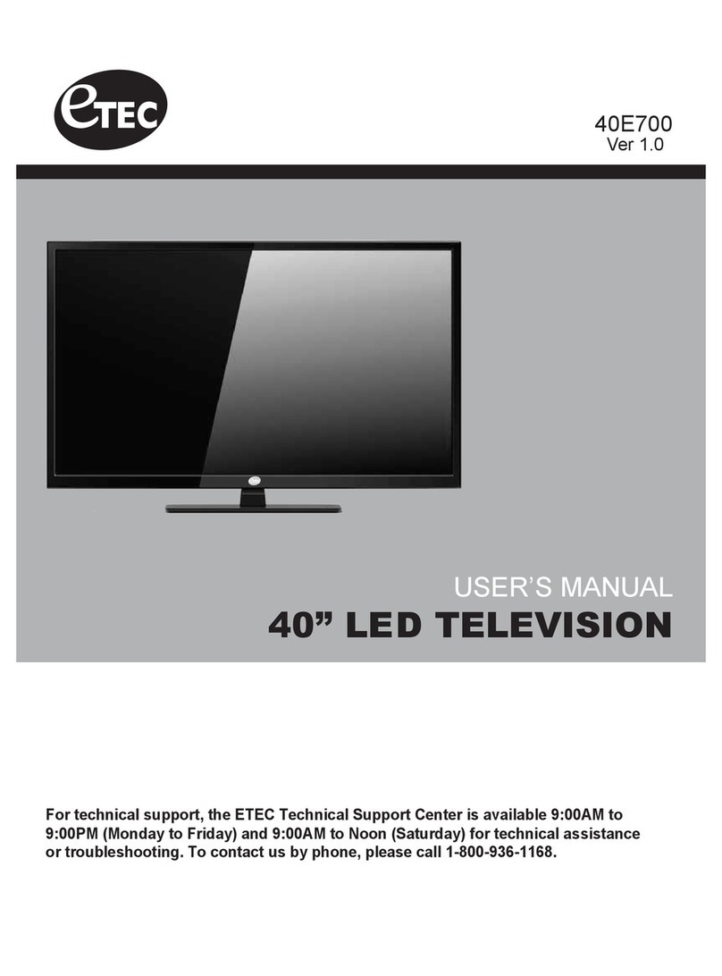 Etec 40E700 user manual