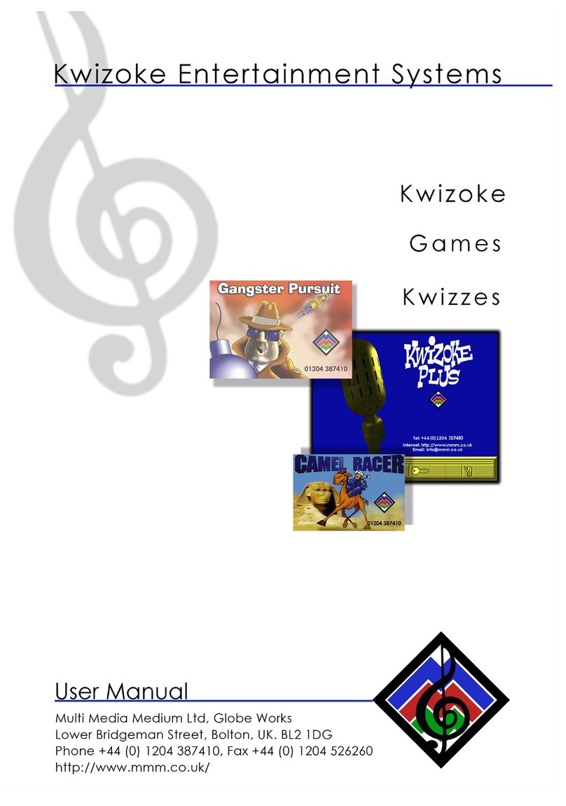 Multi Media Medium Kwizoke user manual