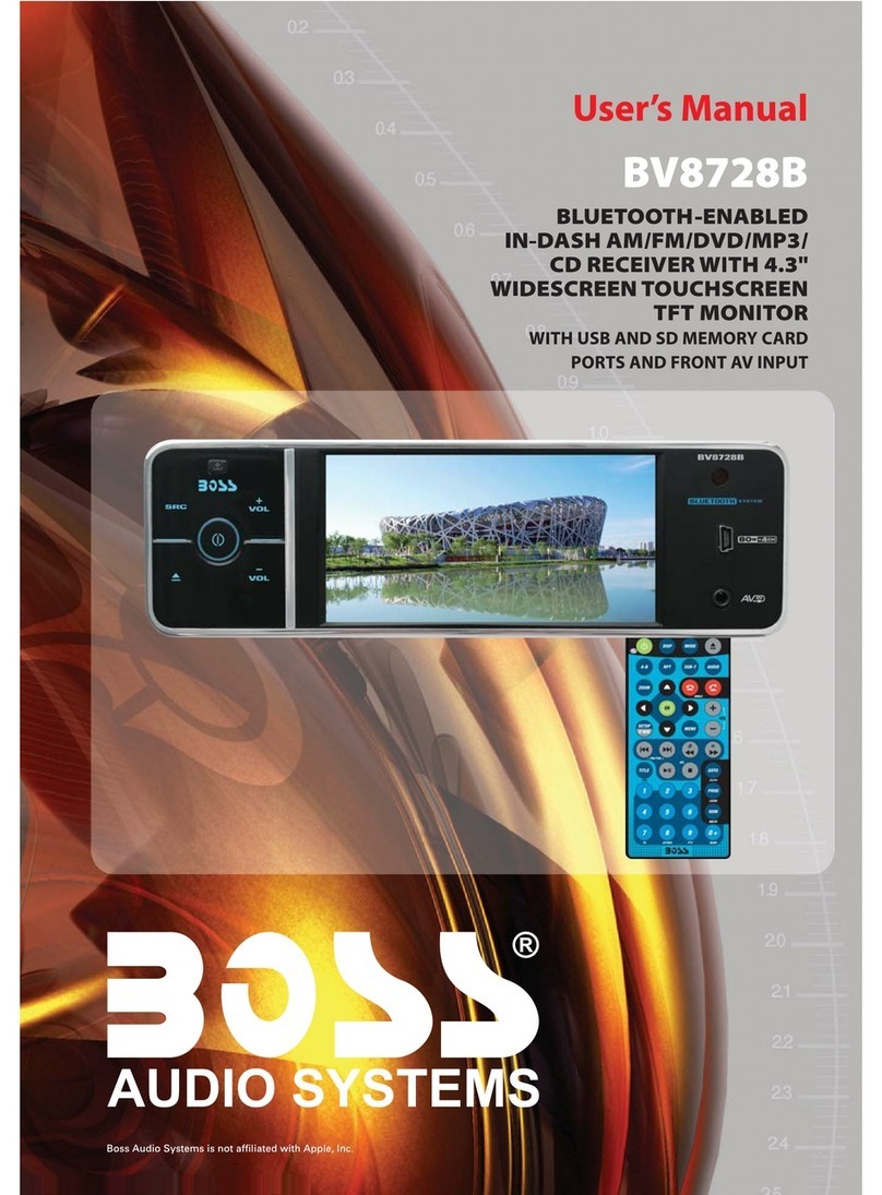 Boss Audio Systems BV8728B user manual