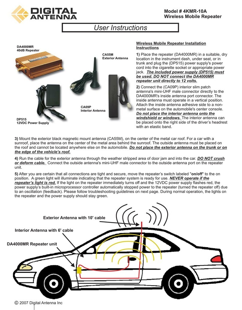 Digital Antenna 4KMR-10A User instructions
