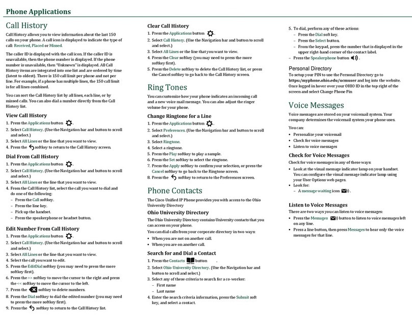 Cisco 6941 - Unified IP Phone Slimline VoIP User manual