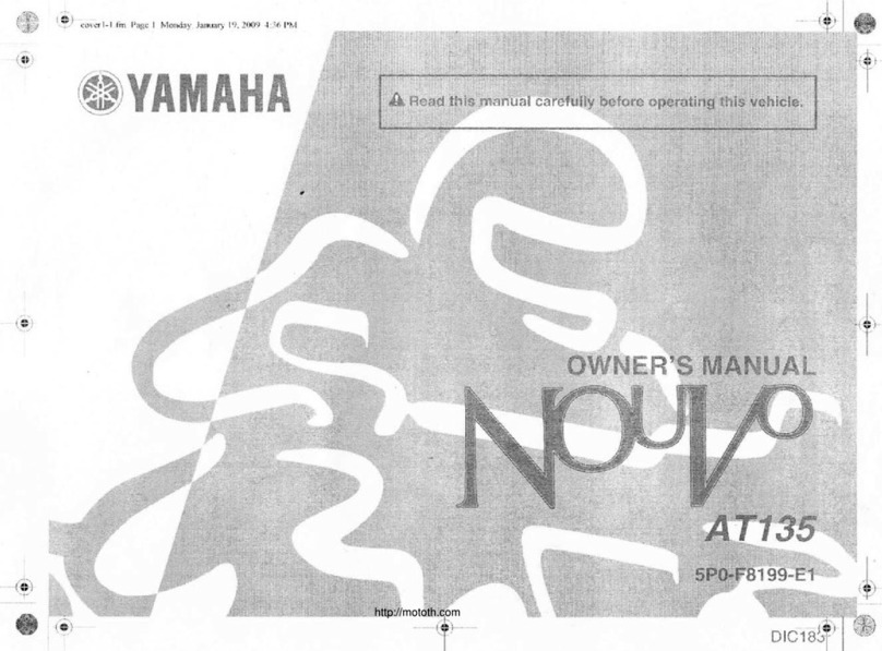 Yamaha Nouvo AT135 User manual