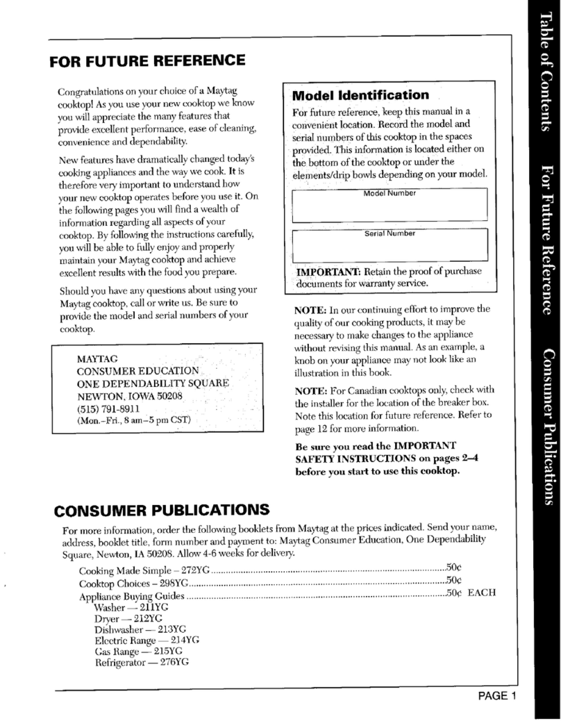 Maytag cse9000dde Use and care guide