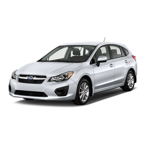 Subaru 2014 Impreza owner's manual