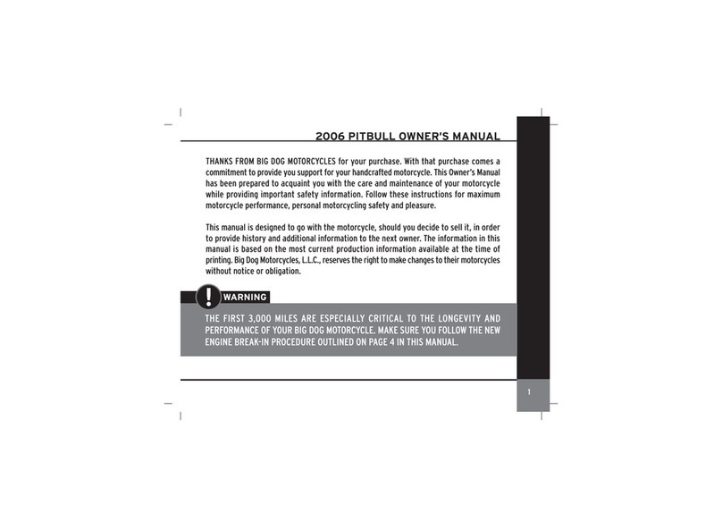 BigDog 2006 Pitbull owner's manual