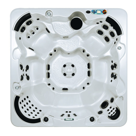 QCA Spas Paradise Series User manual