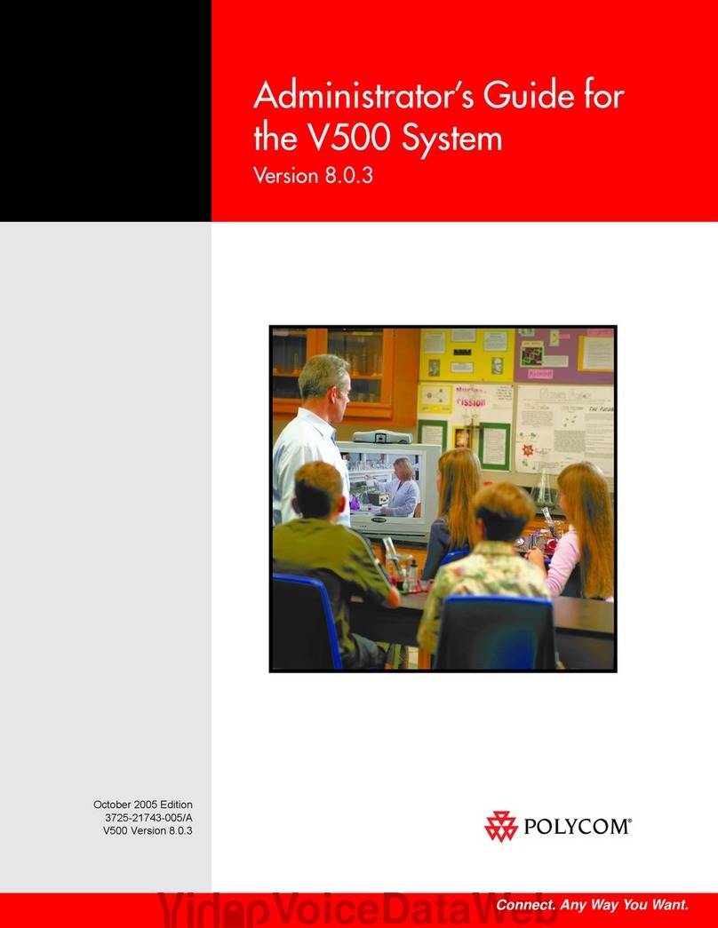 Polycom V500 Service manual