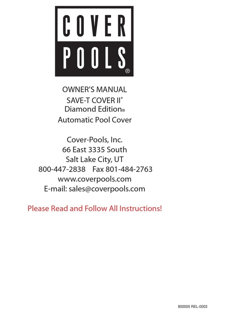 Cover Pools Save-T Cover II owner's manual