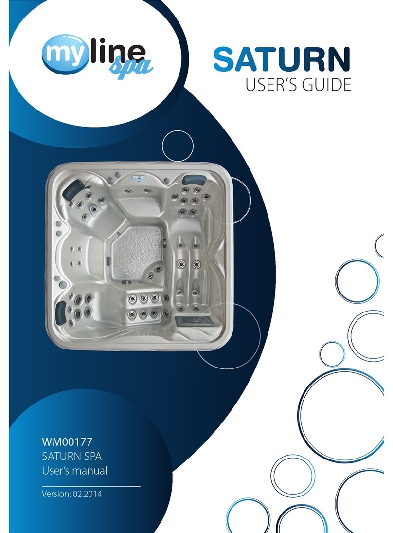 Myline Spa SATURN WM00177 user guide