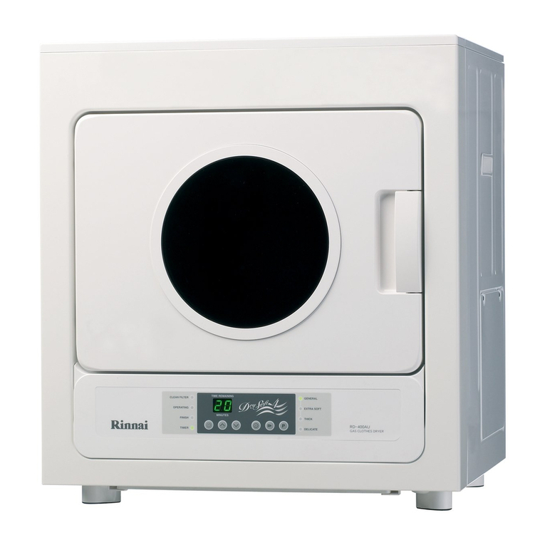 Rinnai RD-400AU Operation & installation manual