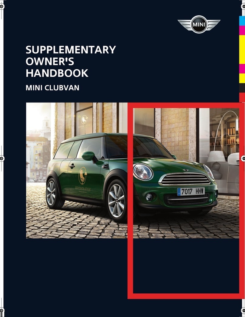 Mini CLUBVAN User manual
