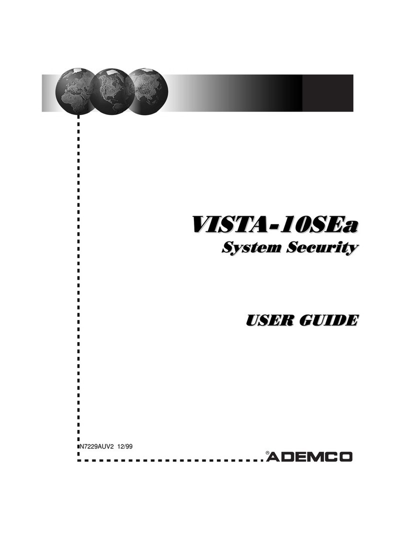 ADEMCO Vista-10SEa User manual