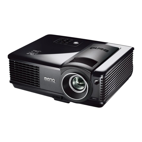 BenQ MP515 - SVGA DLP Projector User manual