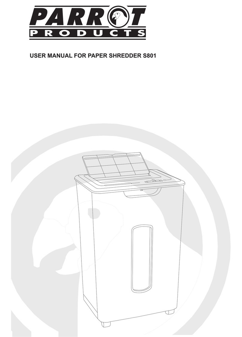 Parrot S801 user manual