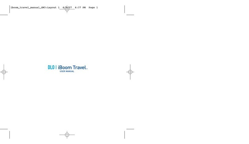 DLO iBoom Travel User manual DLO iBoom Travel User manual